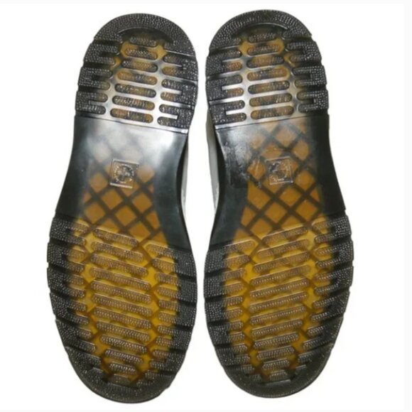 Dr. Martens White Combat Ankle Boots Women's Sizes 8 9 Smooth Leather CHRISTMAS - Picture 5 of 8